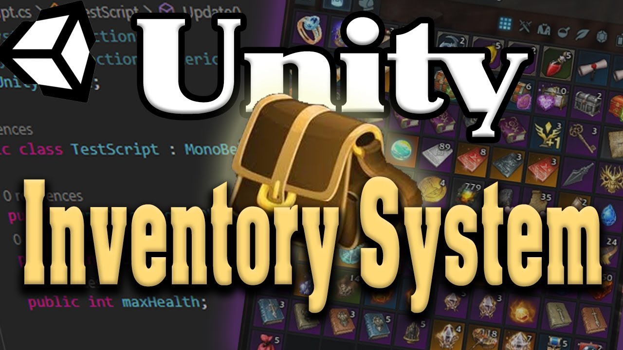 Flexible Inventory System in Unity with Events & Scriptable Objects