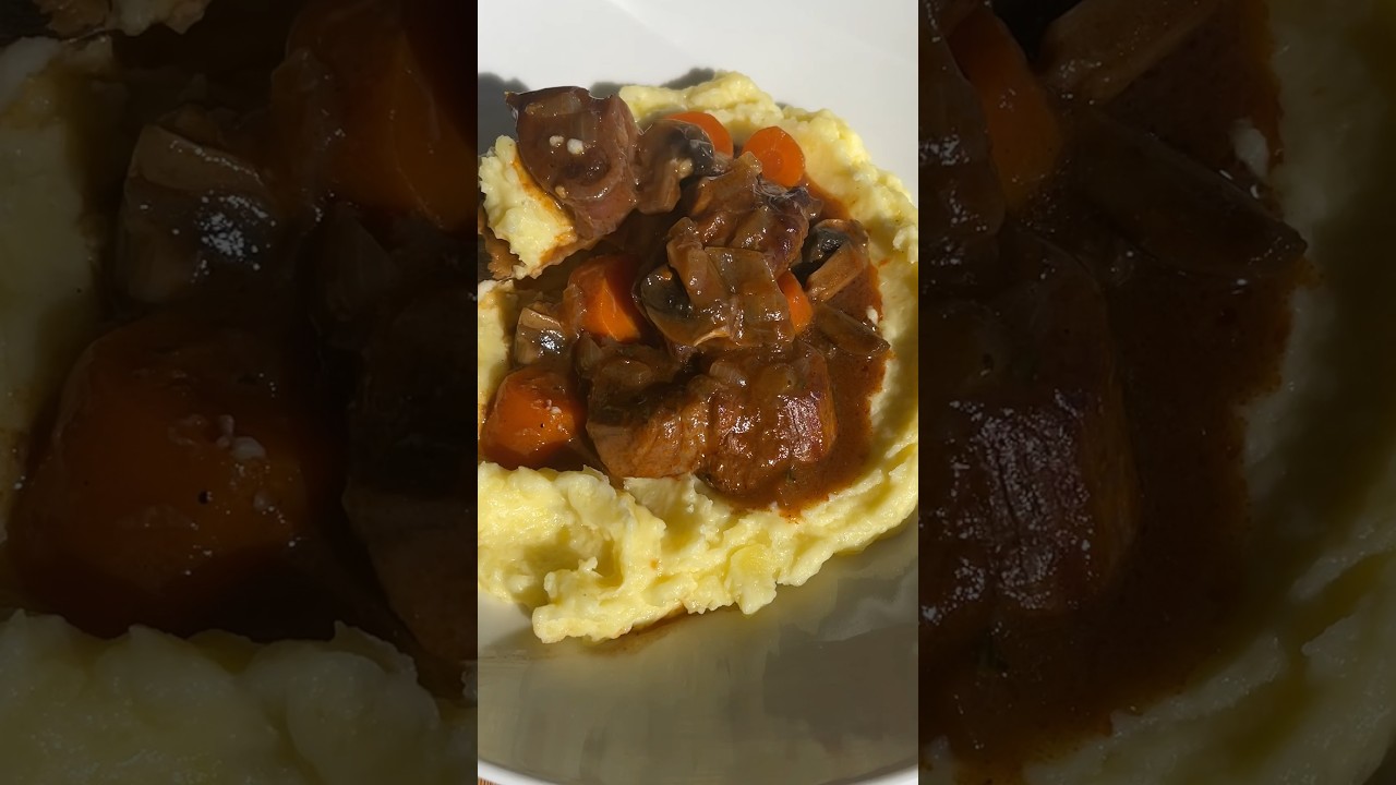 Boeuf Bourguignon sans Vin Rouge 🍷