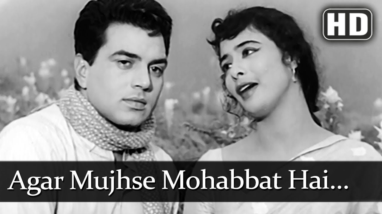 Agar Mujhse Mohabbat Hai (HD) | Classic Song from Aap Ki Parchhaiyan 🎶