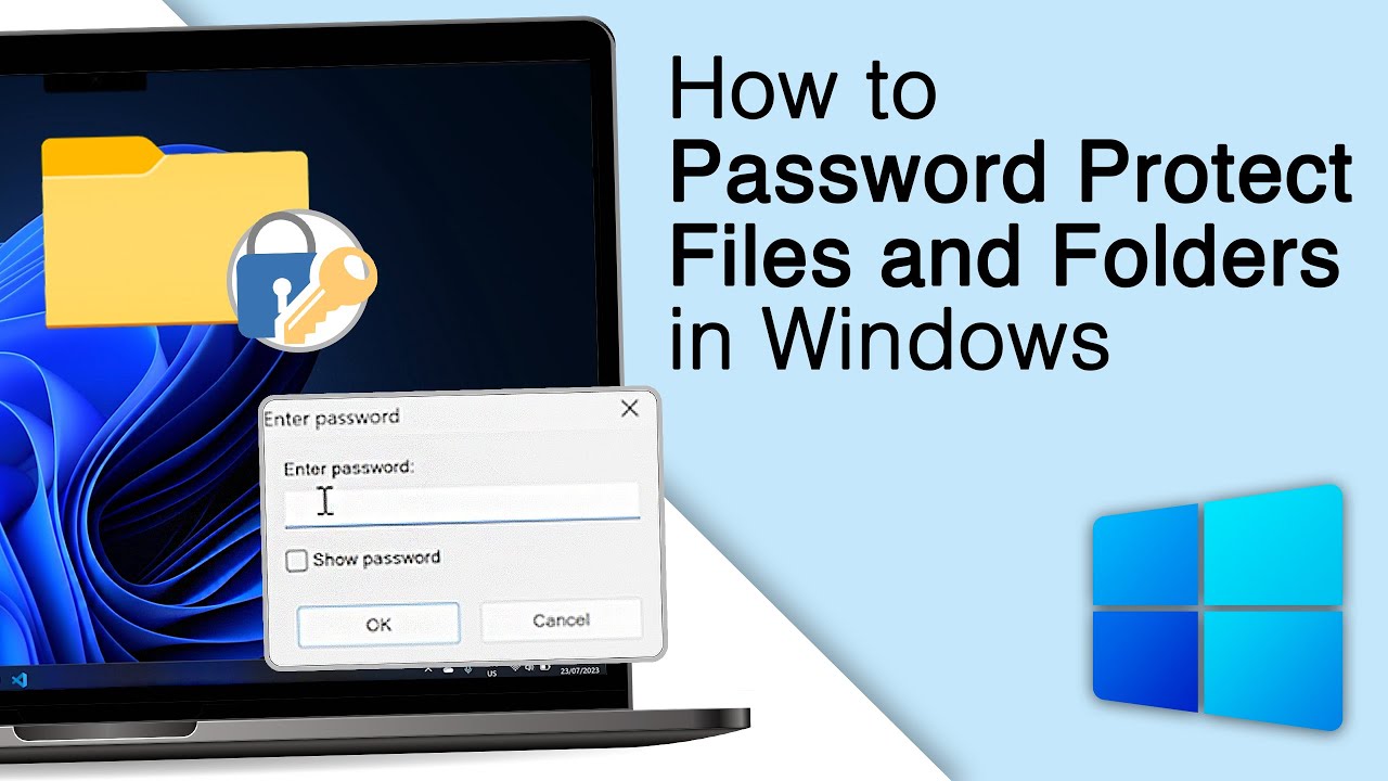How to Password Protect a File or Folder in Windows 11!