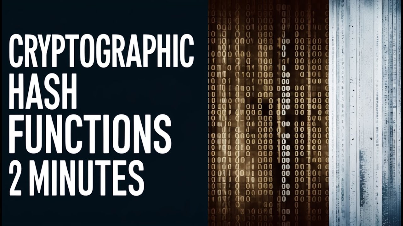 Cryptographic Hash Functions Explained in Just 2 Minutes 🔒