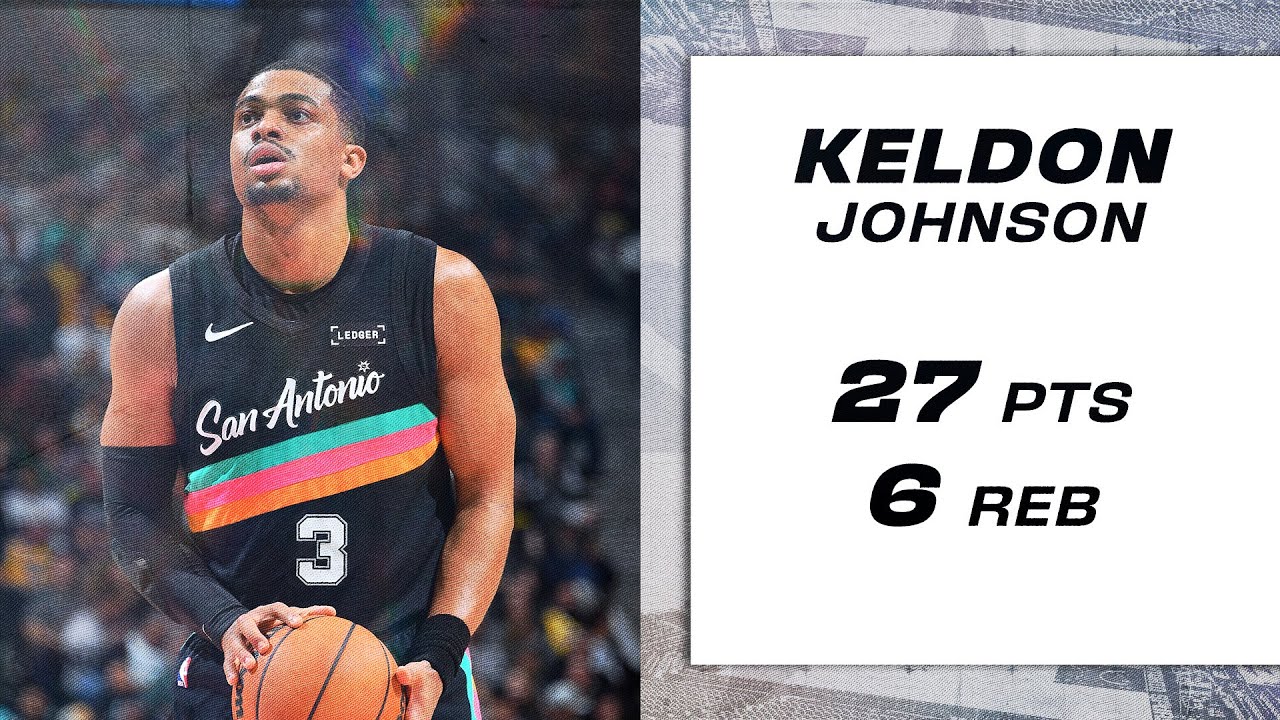 Keldon Johnson Scores 27 Points vs Lakers π₯
