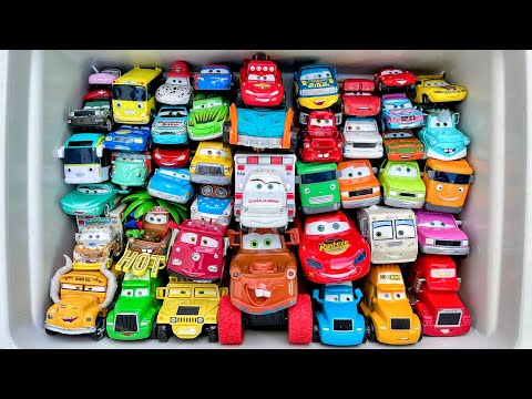 Lot of Disney Pixar Cars Unboxing Review | Lightning Mcqueen Bubble RC Cars | Sliding Cars ASMR
