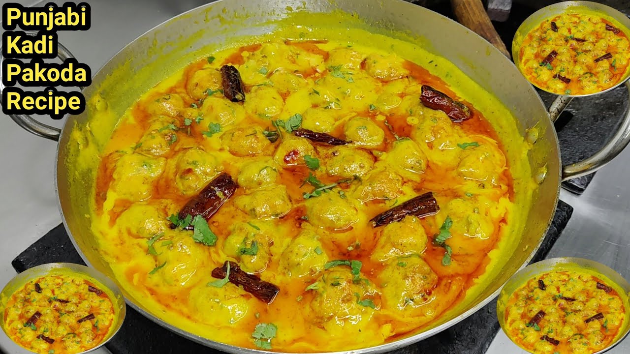 Delicious Punjabi Dahi Wali Kadi Pakoda Recipe ЁЯНЫ | Easy Lunch Idea by Chef Ashok