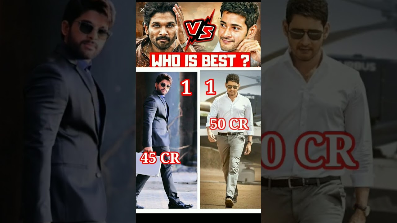 Allu Arjun vs Mahesh Babu: Who Reigns Supreme? π₯