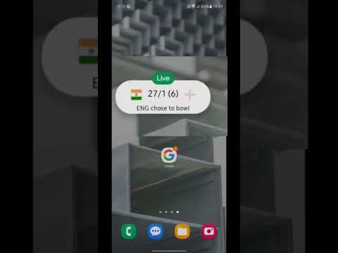 How to Pin Live Cricket Score ð ðĪ #india #iccworldcup2023 #pin #livescore