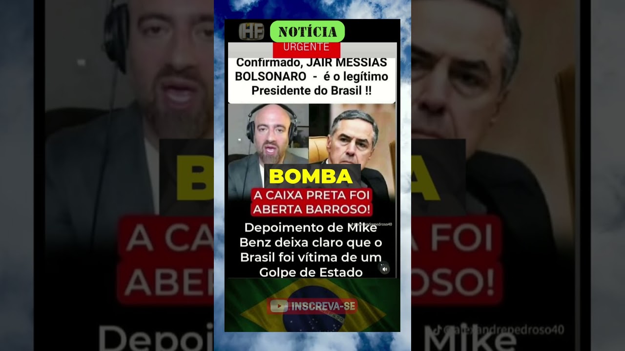 Brasil Sofreu um Golpe de Estado? Depoimento de Mike Benz Levanta Suspeitas ⚠️