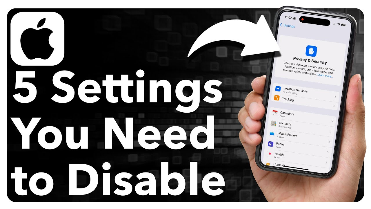 5 Essential iPhone Settings to Disable for Enhanced Privacy and Security