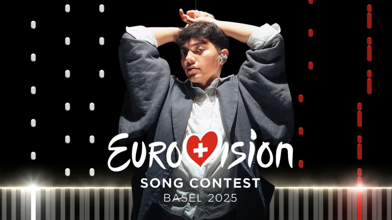 JJ - Wasted Love (Eurovision 2025 Austria) Piano Tutorial 🎹