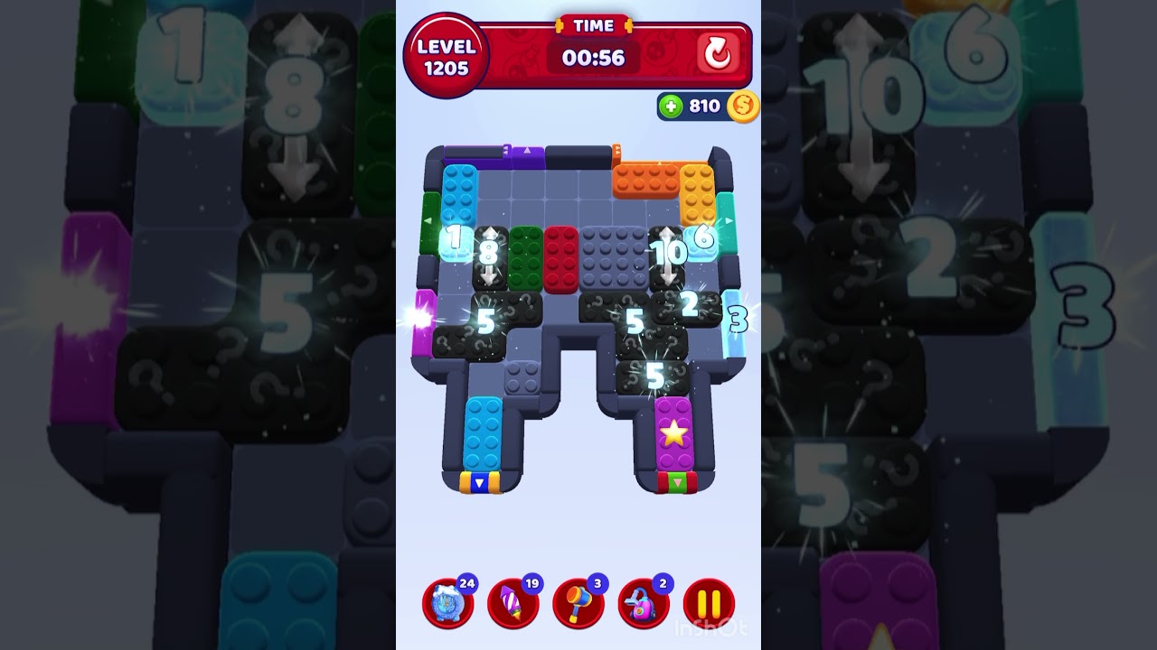 Color Block Jam Level 1205 Full Solution 🎨