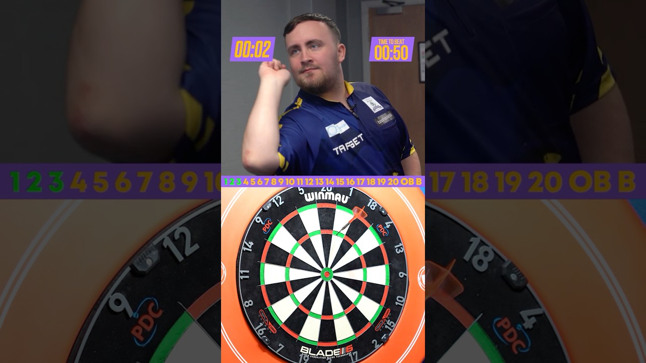 Luke Littler Faces the Ultimate 'Around the Clock' Challenge 🕒