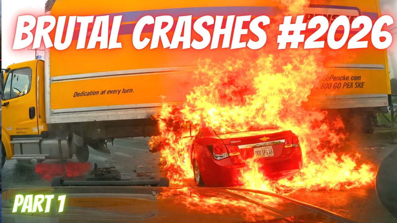 Most Shocking Car Crashes of 2026 | Part 1
