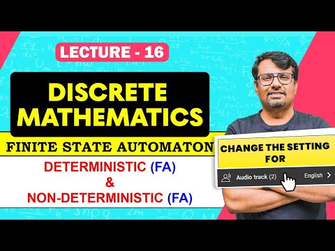 Finite State Automata | Deterministic & Non Deterministic Finite Automata | Discrete Mathematics