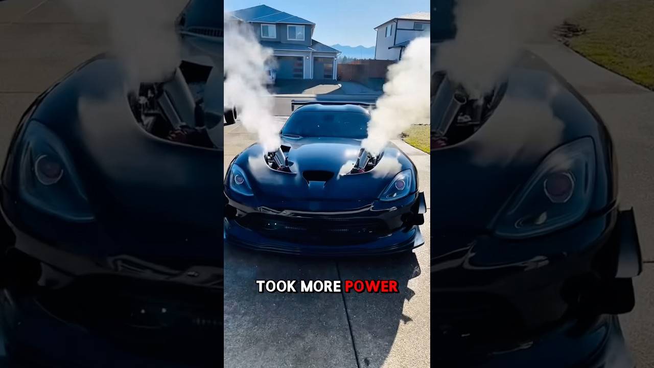 Unbelievable Twin Turbo Dodge Viper Build ππ¨