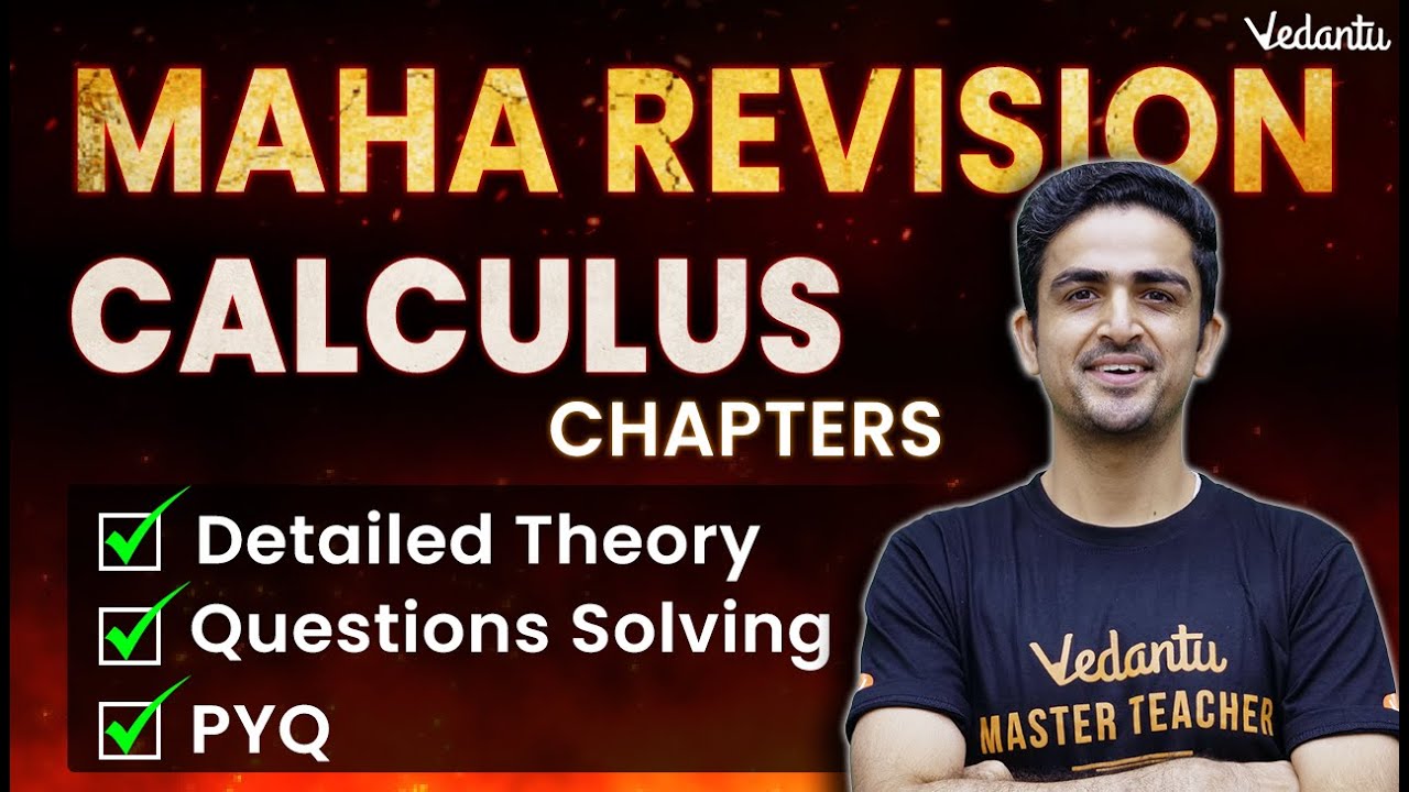 JEE 2023 Calculus Revision by Arvind Kalia | Vedantu