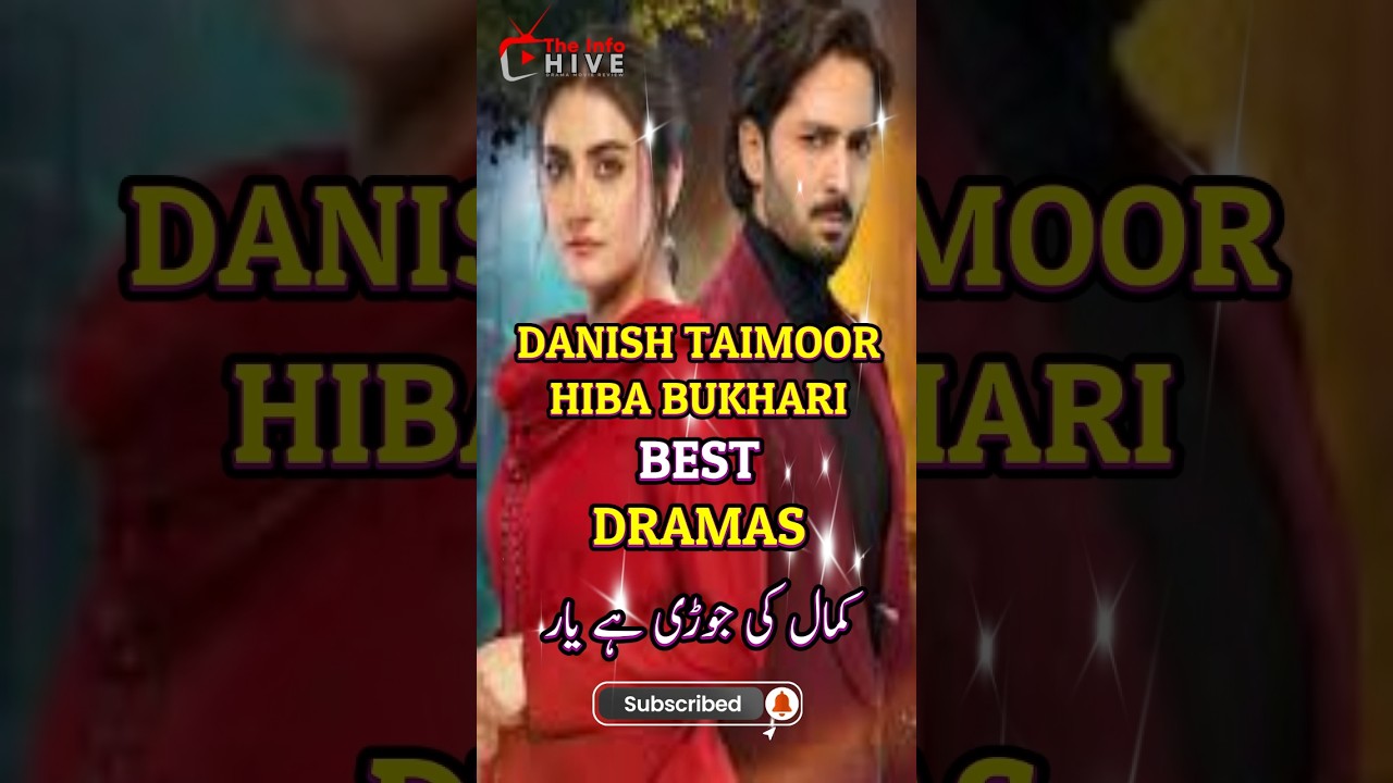Danish Taimoor & Hiba Bukhari's Exciting New Pakistani Drama 🎬