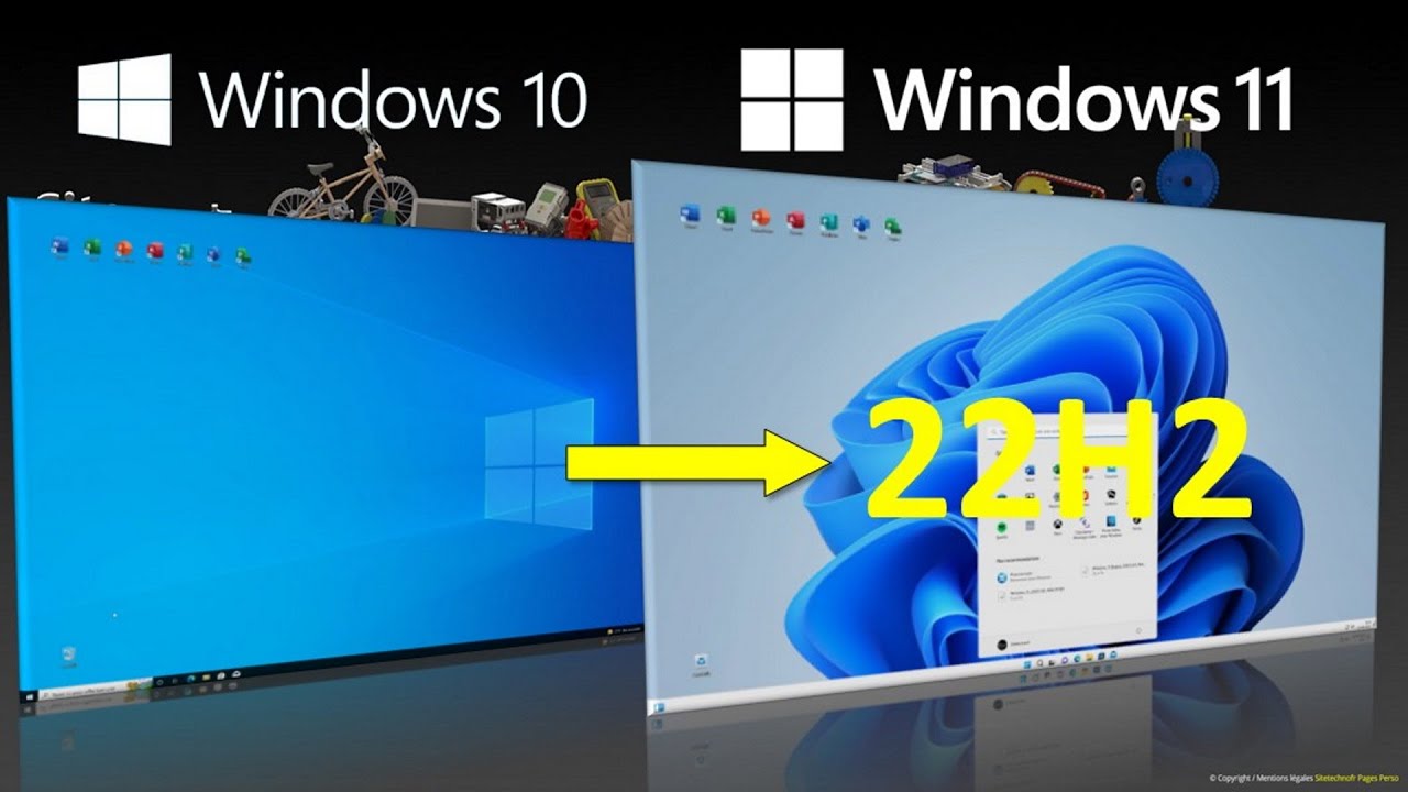 Upgrade Windows 10 à 11 22H2 Facilement 🚀