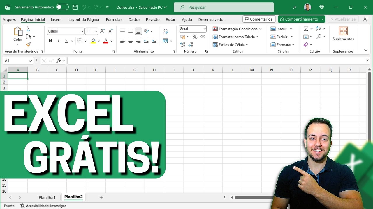 Como Usar Excel Grátis em 2025 | Atualizado