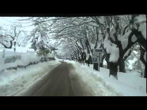 Cingoli neve: 1m di neve, lavoriamo senza sosta ❄️