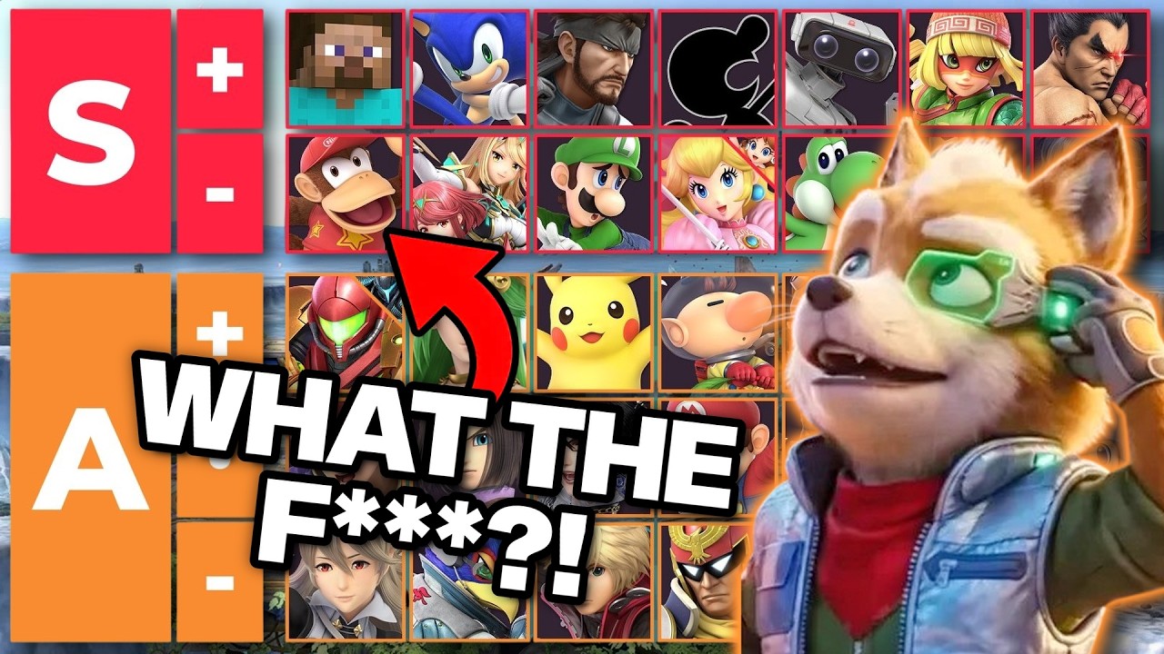 Light Explains Everything WRONG w/ The New Smash Ultimate Tier List!