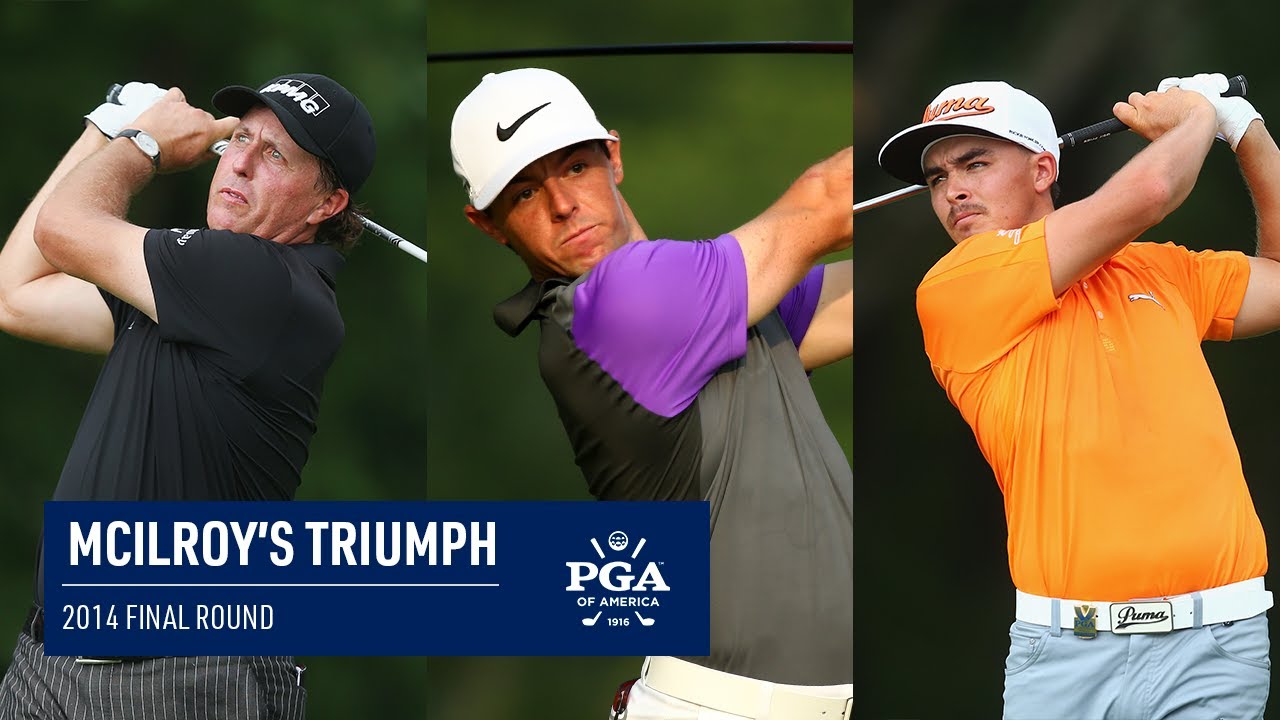 2014 PGA Championship Final: McIlroy, Fowler & Mickelson 🏌️‍♂️