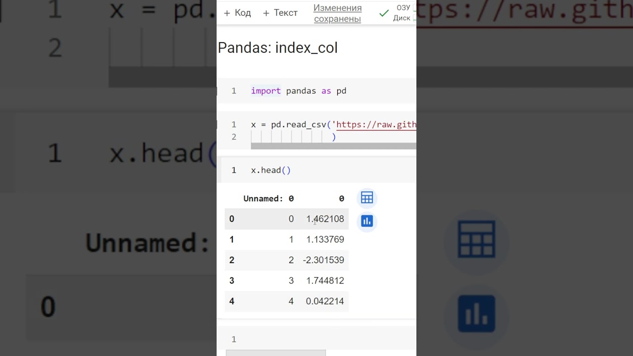 Использование index_col в pandas для правильных заголовков