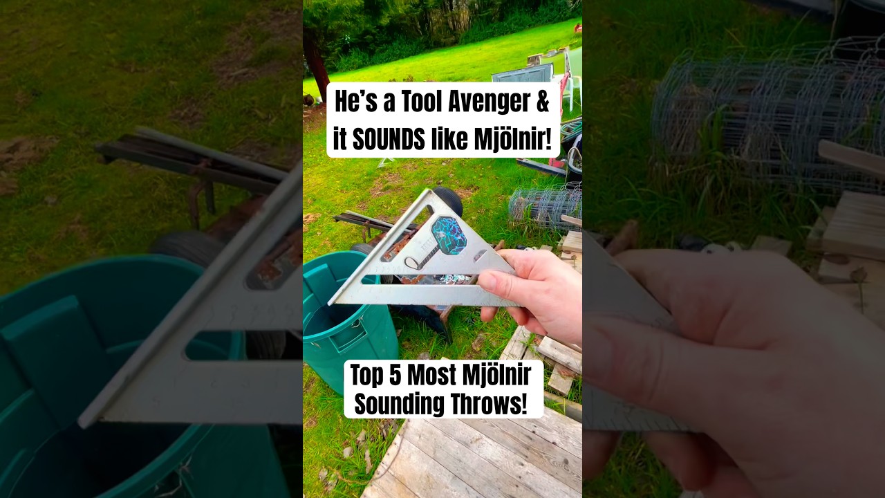 Top 5 Tool Avenger Throws That Sound Like Mjölnir ⚒️