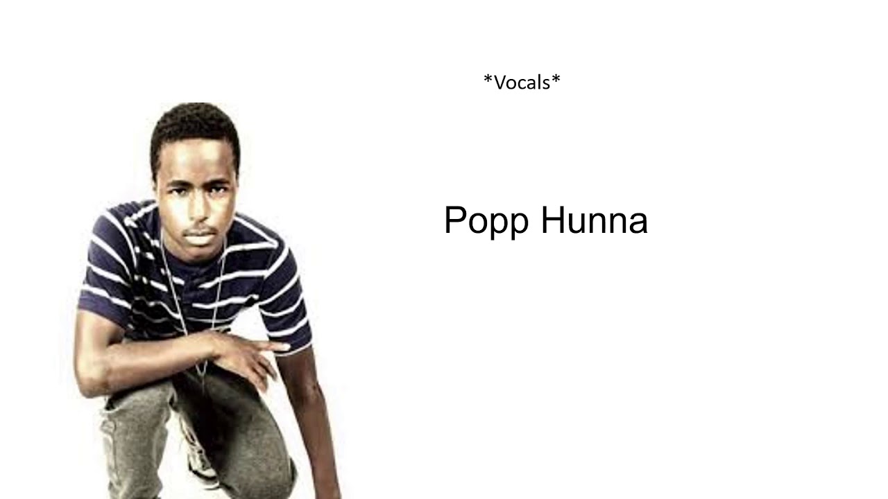 Popp Hunna - Single Lyric Video 🎶 | Listen Now on SoundCloud & Instagram