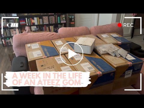 Spend A Week With Me! {Ateez/Atiny Group Order Manager}