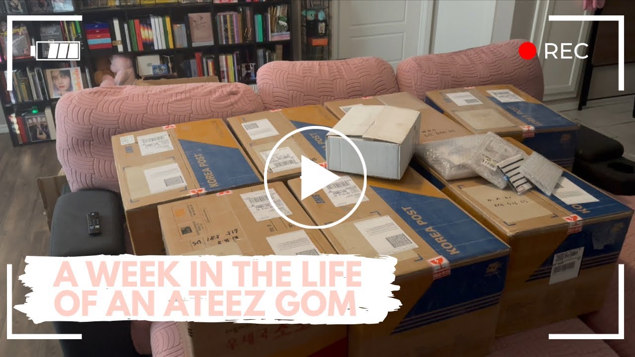 Spend a Fun Week with Me! | Ateez & ATINY Group Vlog 🎉