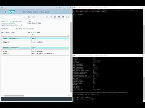 Producing a message SAP to KAFKA using Java Connector