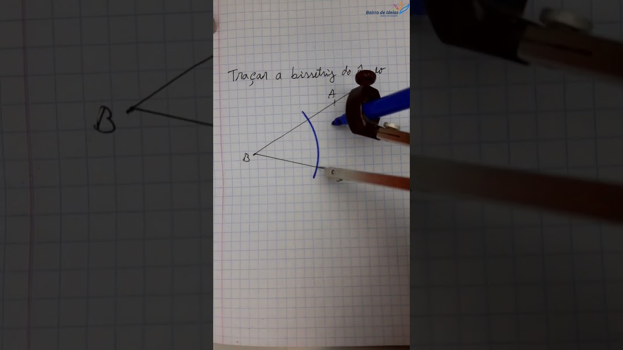 Como Fazer a Bissetriz de um Ângulo 🔺
