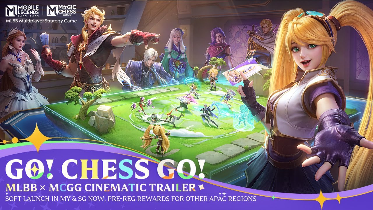 Go! Chess Go! | MLBB Γ MCGG Trailer | Magic Chess: Go Go | Mobile Legends: Bang Bang