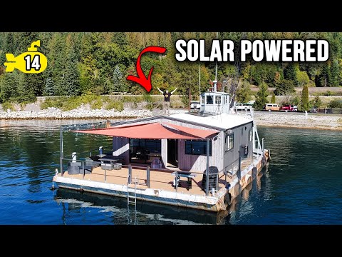 Making our Floating Home OFF-GRID (ep 14)