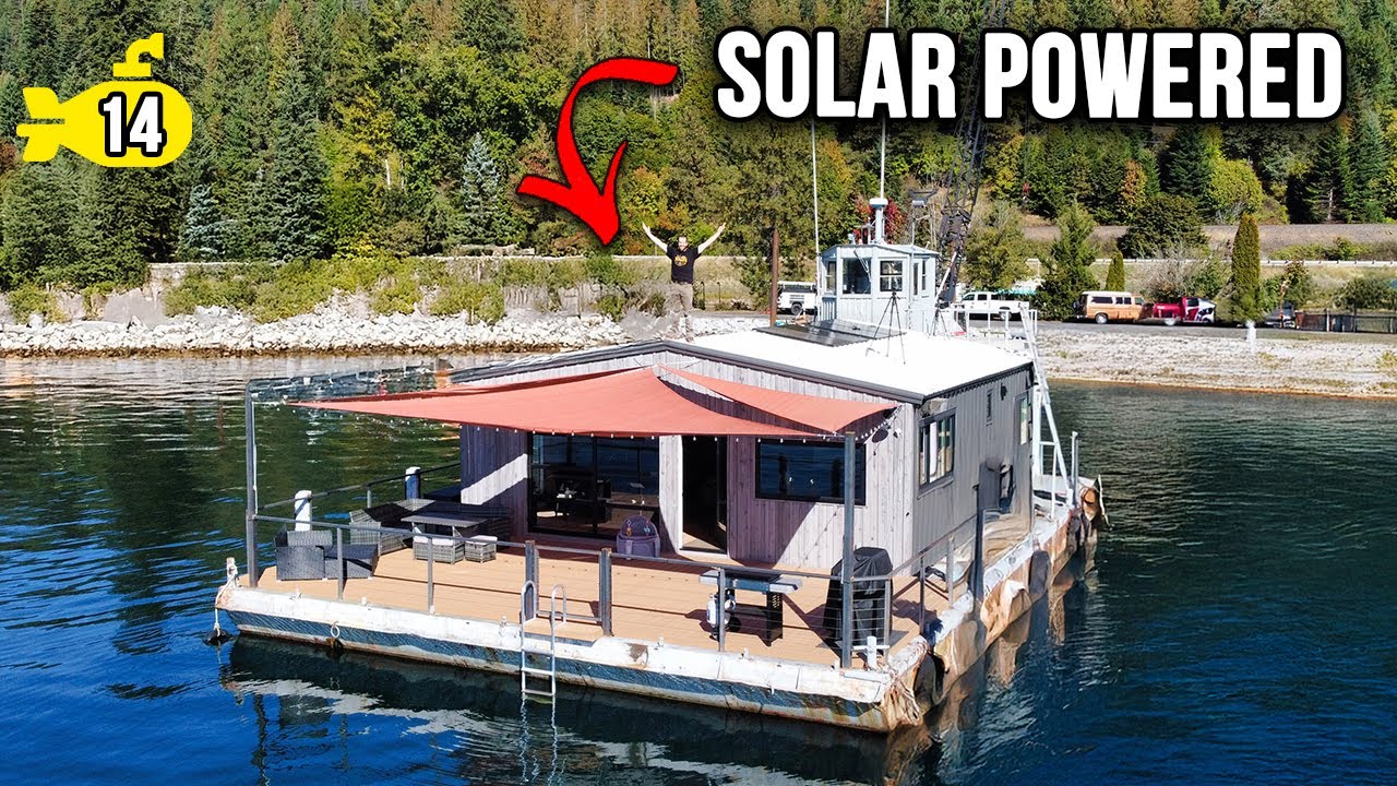 🚤 Making Our Floating Home Fully Off-Grid – Episode 14