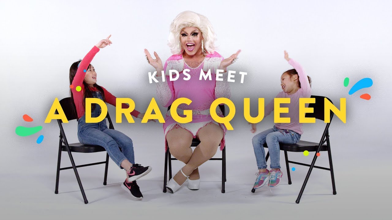 Kids Meet a Drag Queen | HiHo Kids 🌟