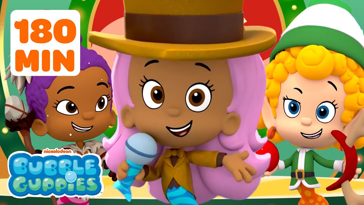 3 Hours of Bubble Guppies Holiday Fun! ❄️