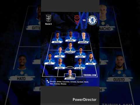 Lineup Chelsea vs Lincoln city