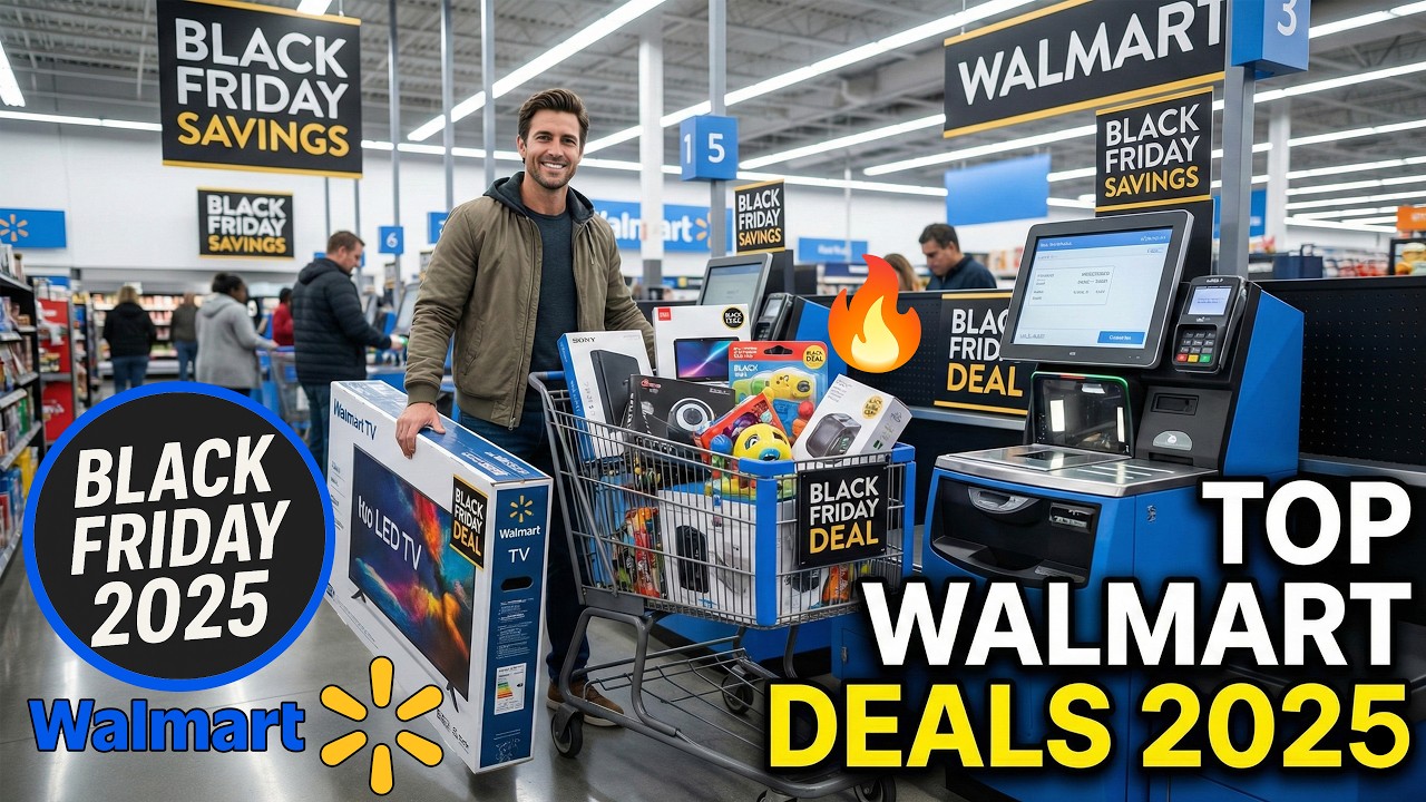Top 50 Walmart Black Friday & Cyber Monday Deals 2025 🔥