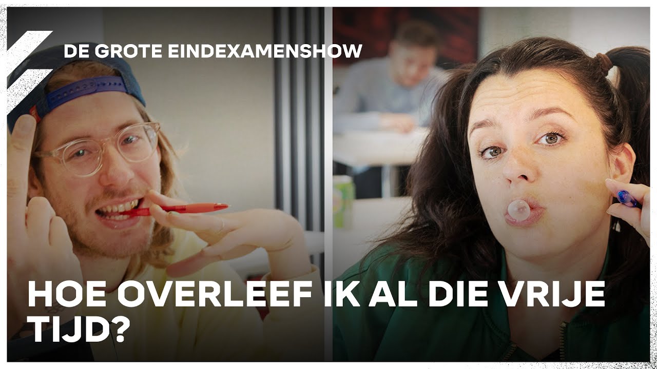 Eindexamenshow met Frank en Eva | NPO 3FM