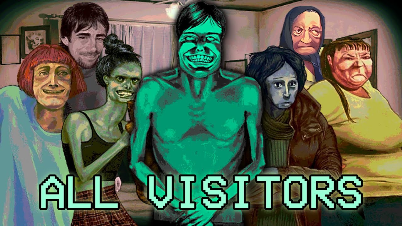 Visitor Lore in No, I'm Not a Human! 👾