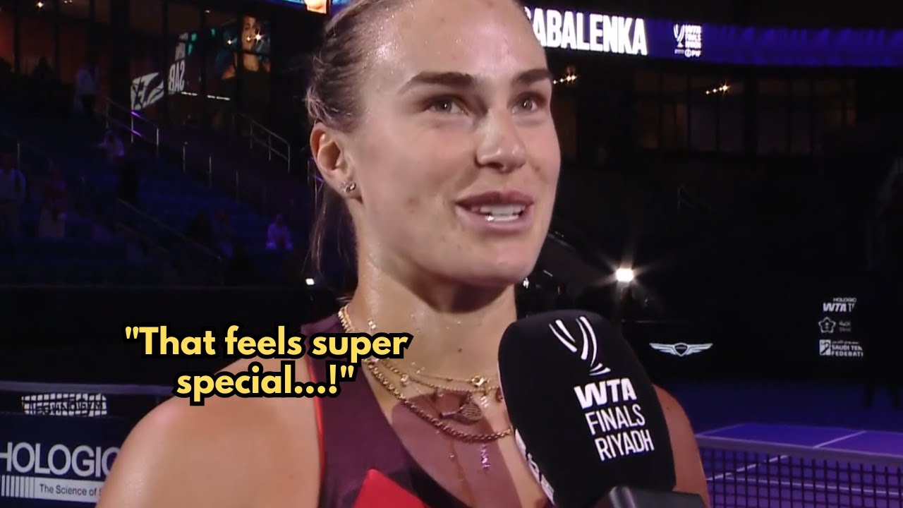 Aryna Sabalenka Shares Insights After Dominant Win at WTA Finals 🎾