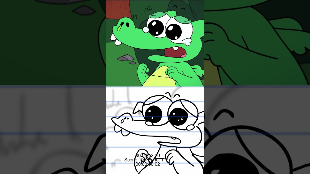 Animatic vs Animation Behind the Scenes 🎬