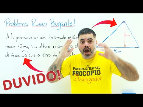 Desafio Matemático: Problema da Altura em um Triângulo Retângulo