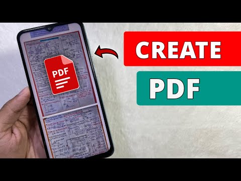 How to Create PDF File on Samsung mobile [without any third party apps]