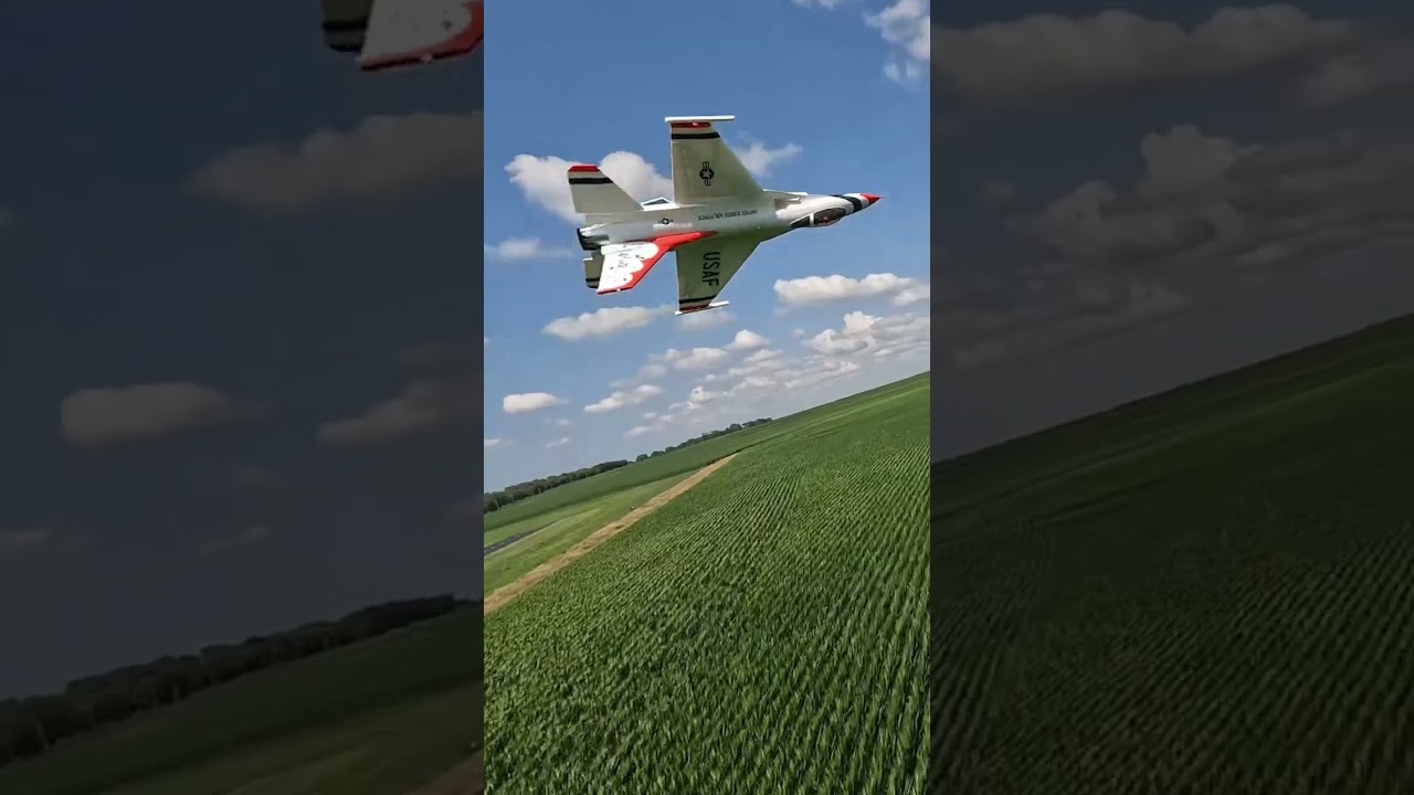 Discover the New E-flite F-16 Thunderbirds 80mm EDF Jet ✈️