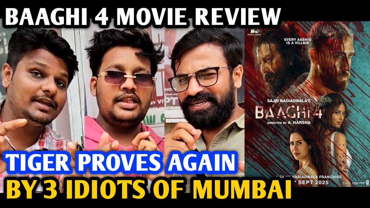 Baaghi 4 Movie Review: Action with Tiger Shroff 💥