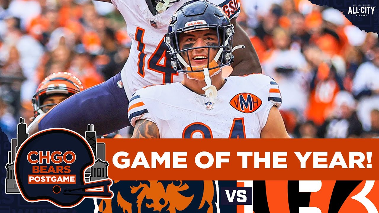 Bears' Epic Comeback! Loveland & Williams Shine in Game of the Year vs Bengals 🏈