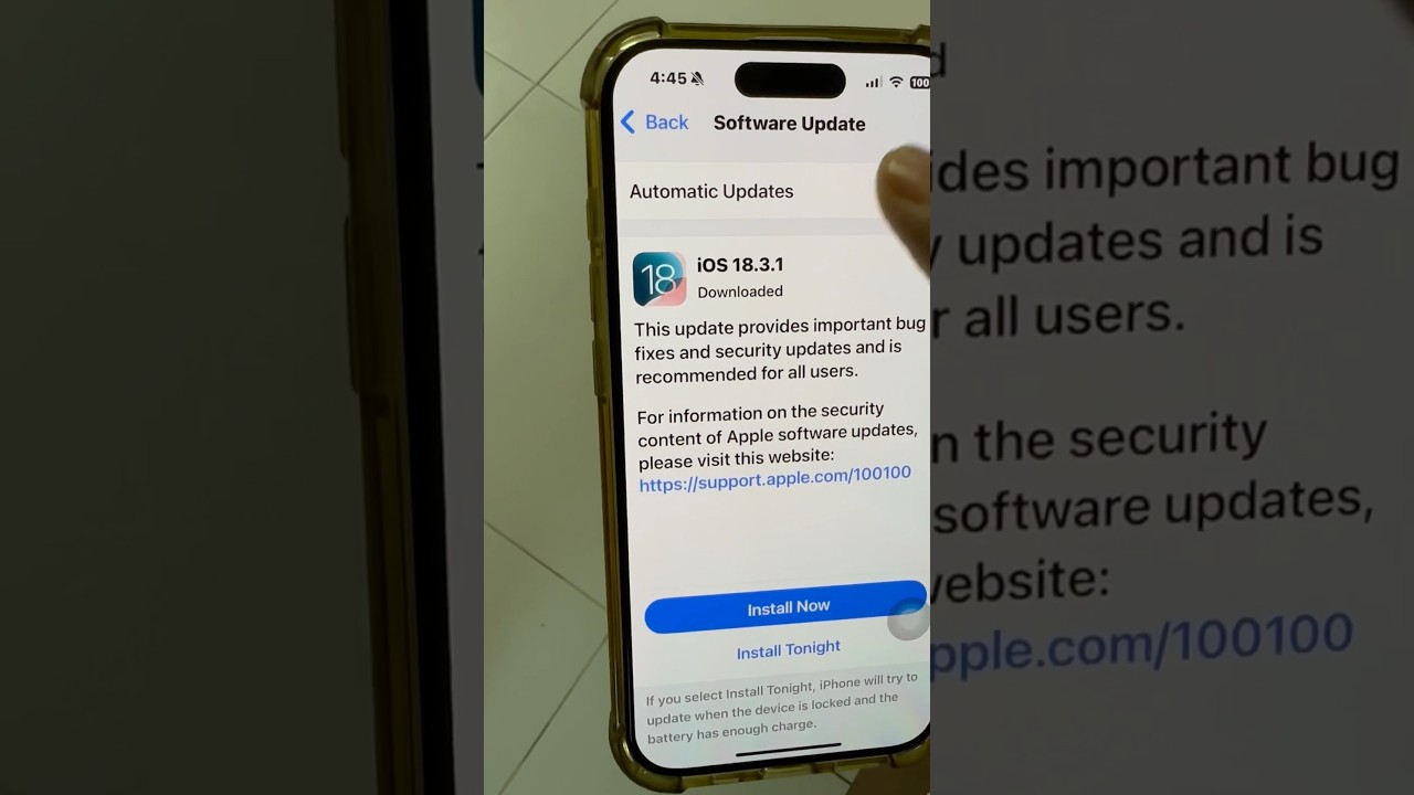How to ios auto update off stop in iphone #smartphone #iphone #apple #tech #shorts #youtubeshorts