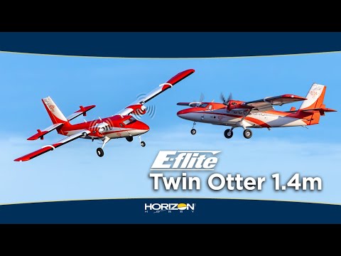 E-flite Twin Otter 1.4m RC Airplane